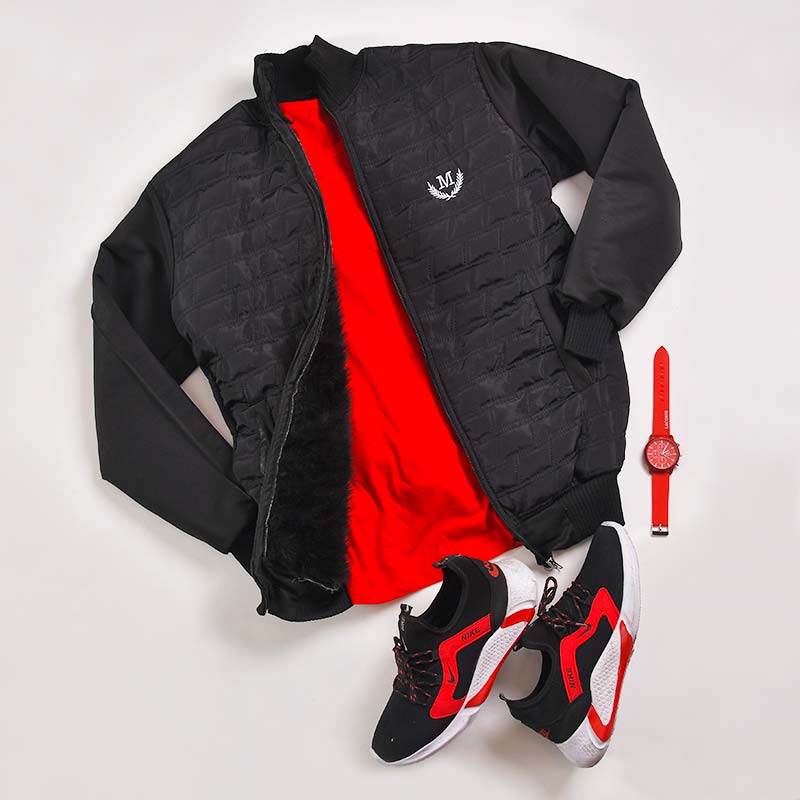 سوئیشرت خزدارمردانه مدل Mazhan