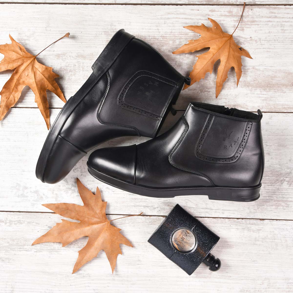 کفش ساقدار زیپدار مردانه مدل Bashok