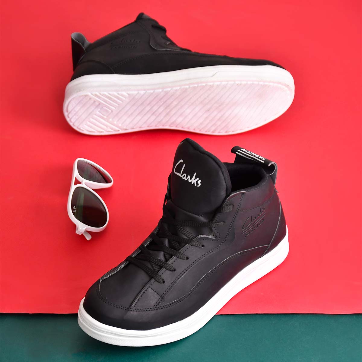 كفش ساقدار مردانه clark مدل sezar