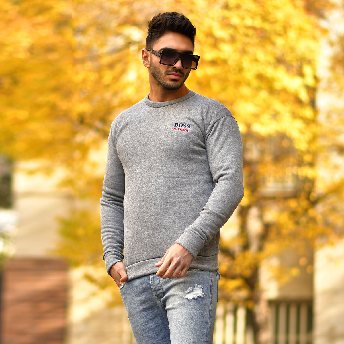 پلیور تو کرکی ضخیم مردانه مدل Ashkan