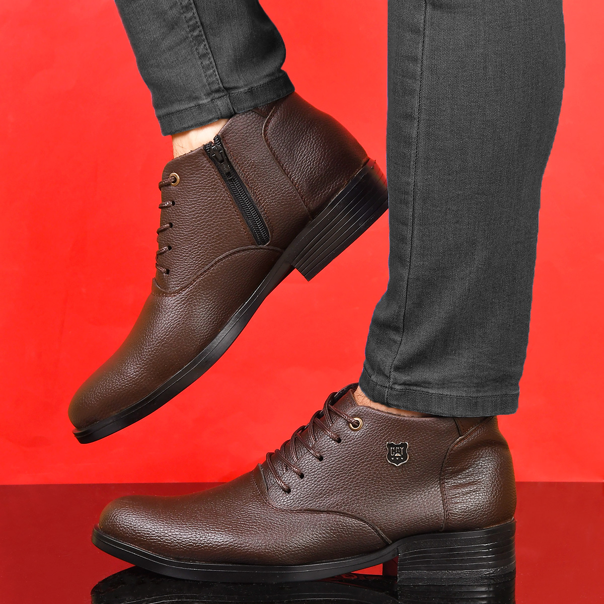 نیم بوت مردانه مدل Oktan