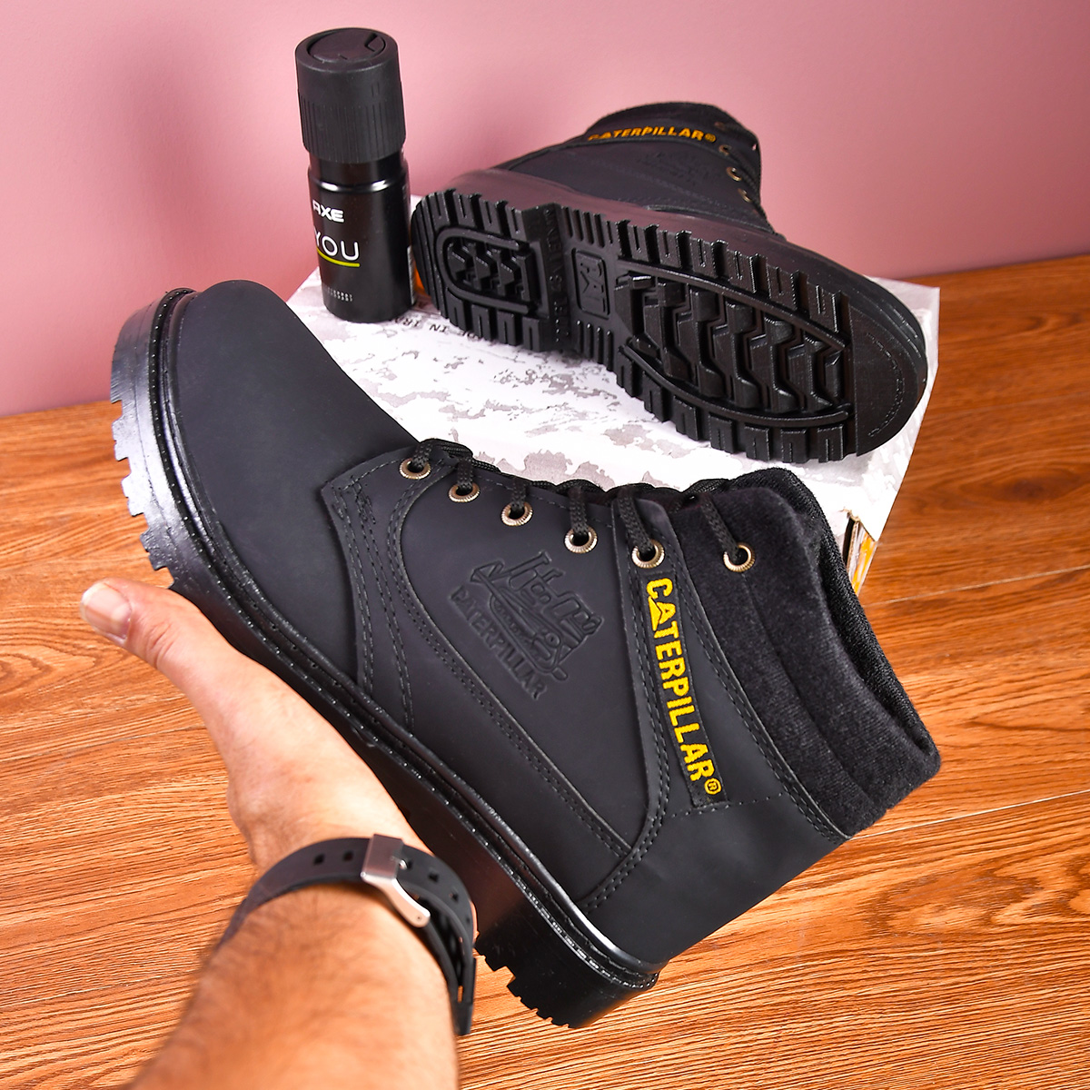 نیم بوت مردانه مدل Pishdad