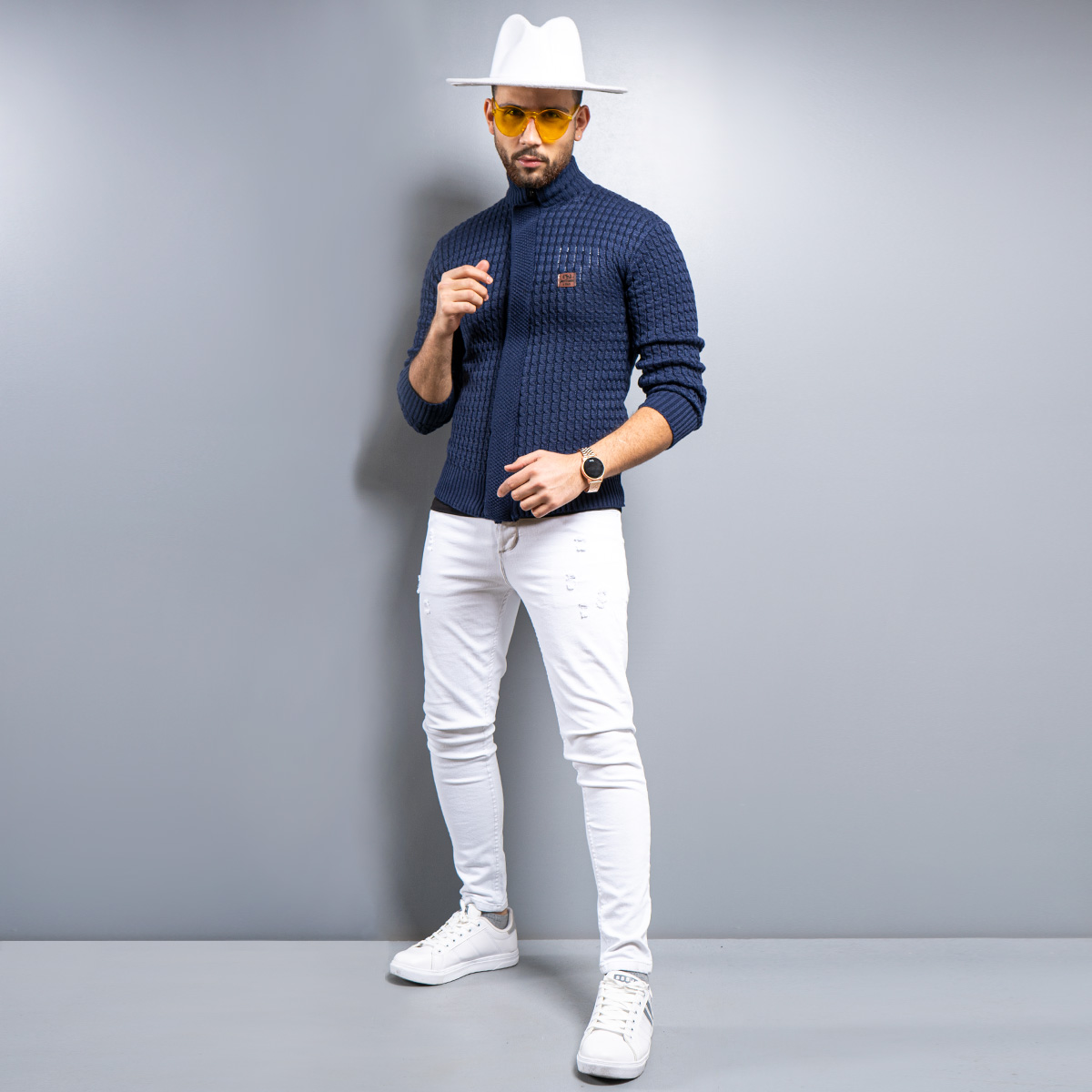 سوئیشرت بافت مردانه مدل Garen