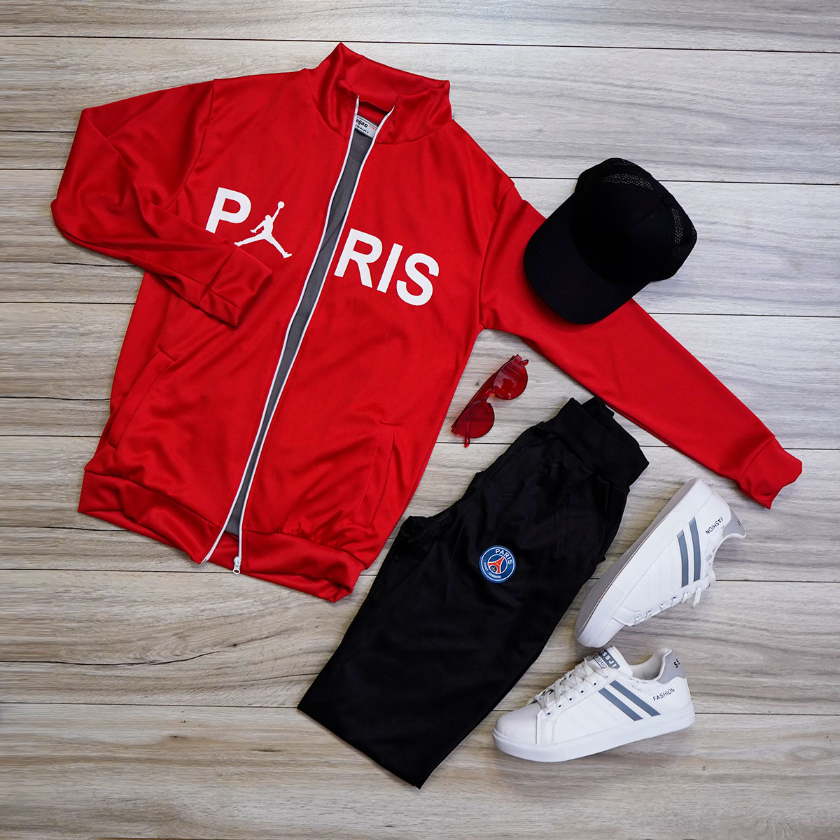 ست سوئیشرت شلوار PARIS مردانه مدلMADON