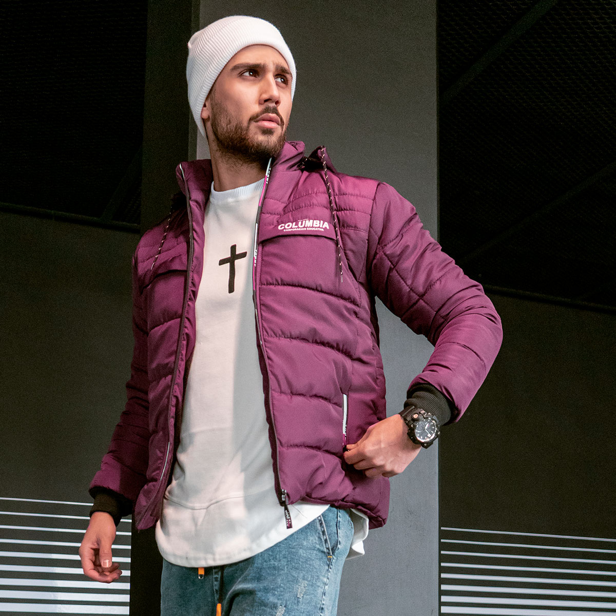 کاپشن مردانه مدل Hamin