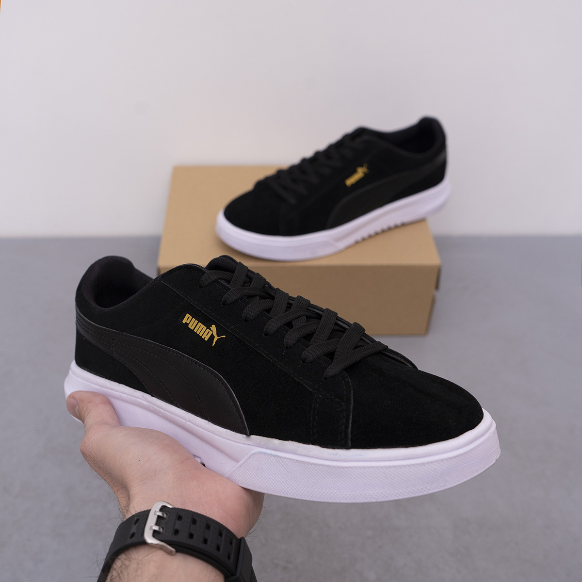 کفش مردانه puma مدل Panju رنگ مشکی