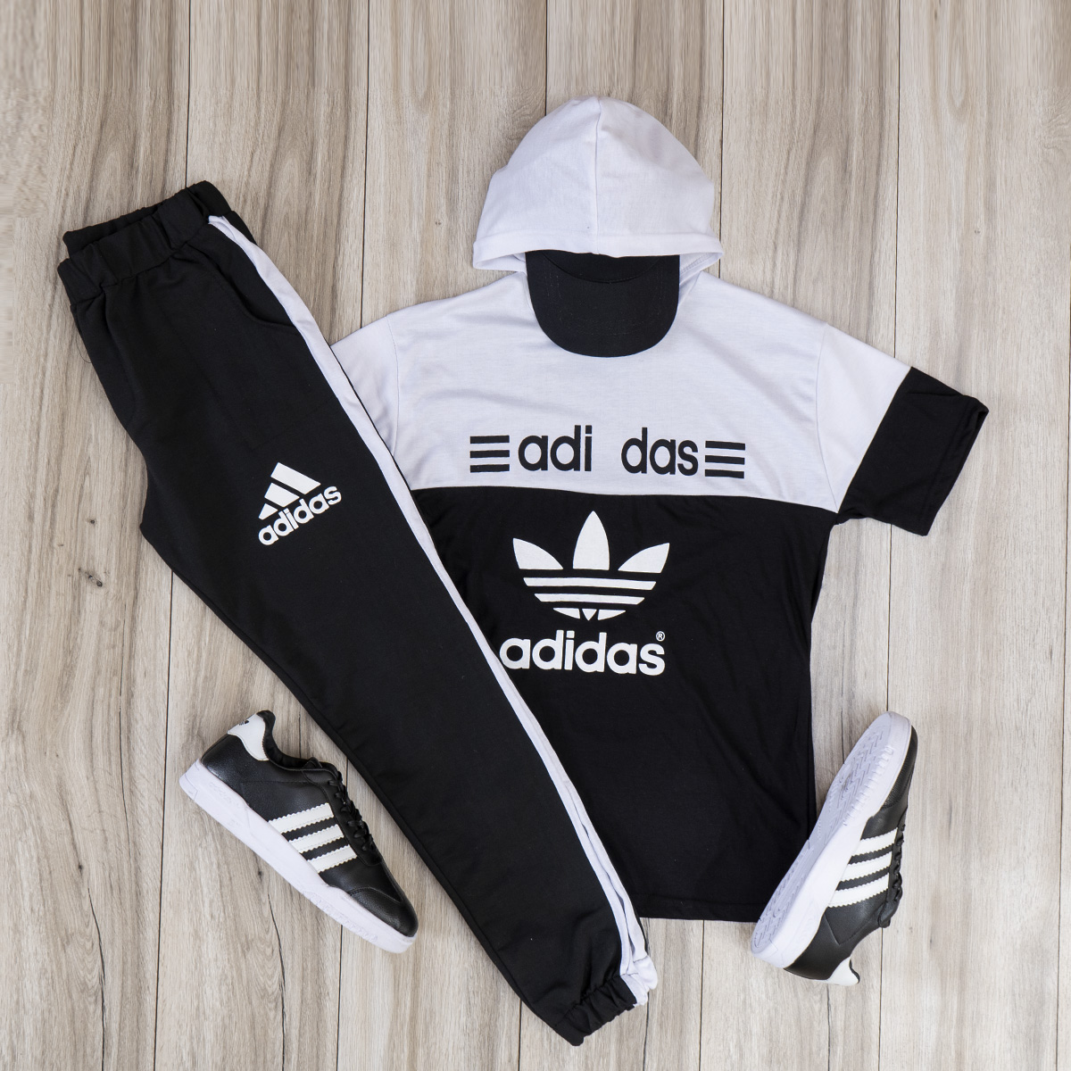 ست تیشرت شلوار adidas مردانه مدل Ariban