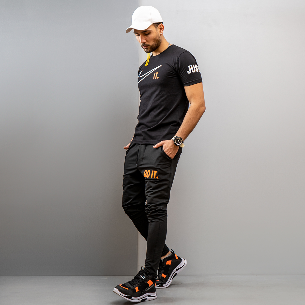 ست تیشرت شلوار Nike مردانه مدل Berad