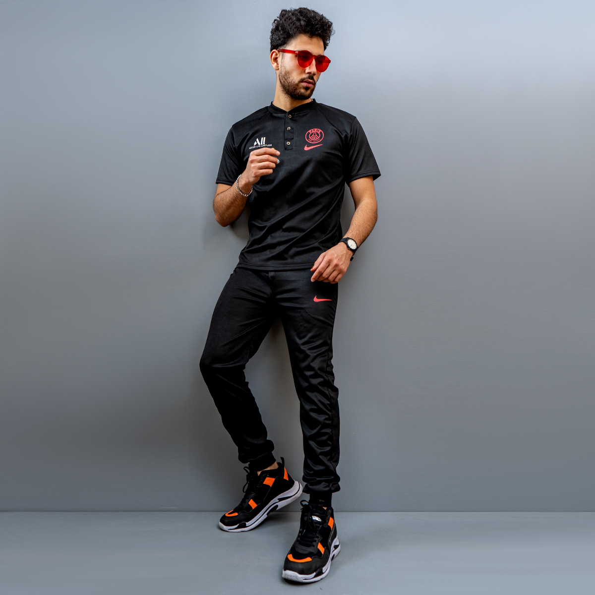 ست تیشرت شلوار PARIS مردانه مدل Ensel