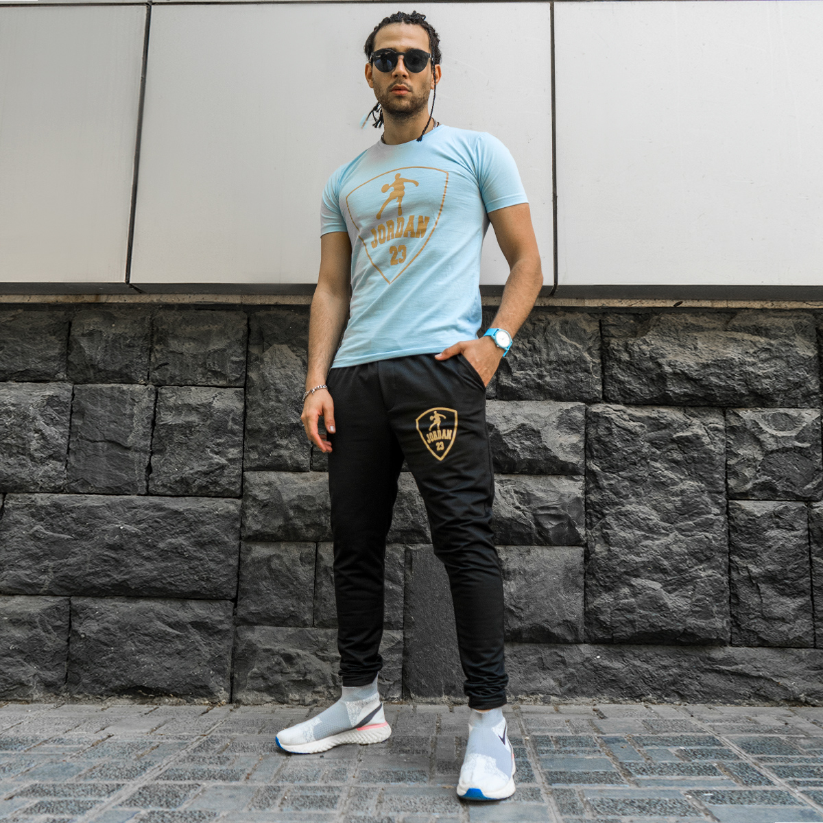 ست تیشرت شلوار jordan مردانه مدل Lenox