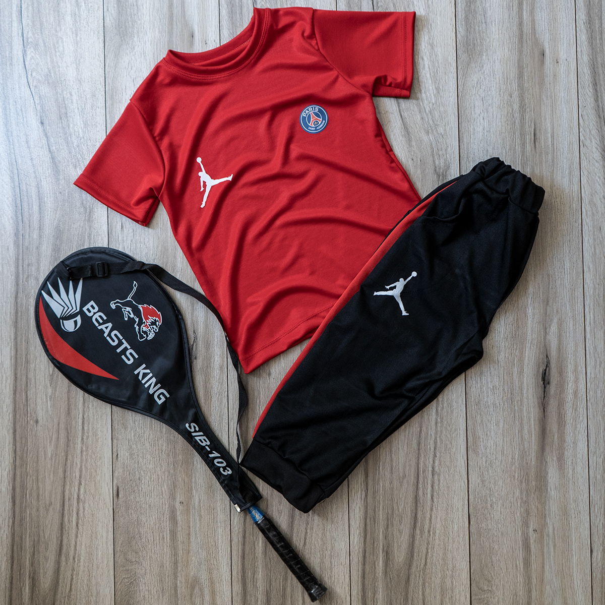 ست بچگانه تیشرت شلوارک پاریس مدل Nevil