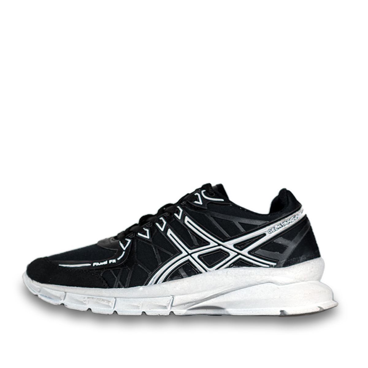 کفش ورزشی Asics مردانه مشکی سفید مدل Kaloni