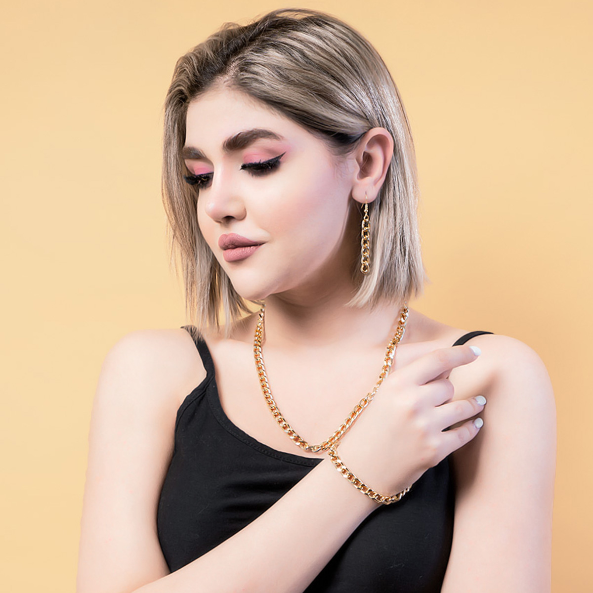 نیم ست زنانه Cartier مدل Mandana