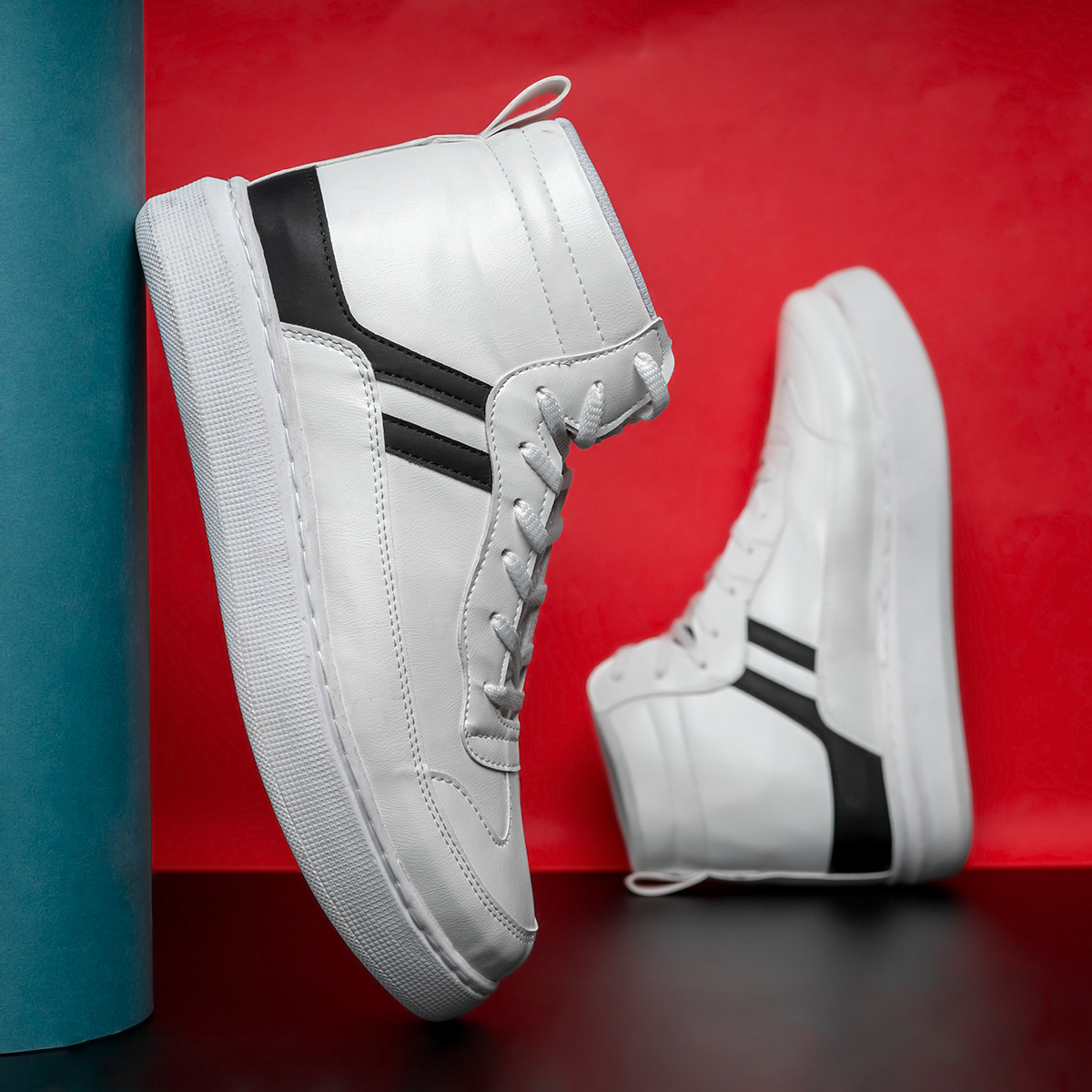 نیم بوت مردانه سفید مدلMiler