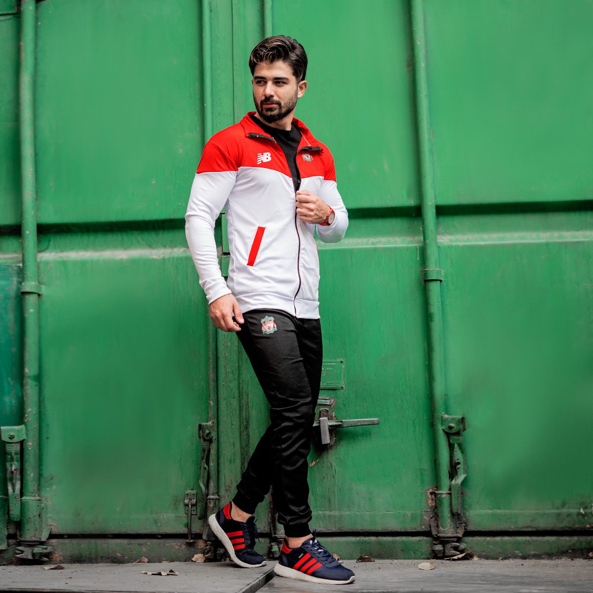 ست سوییشرت شلوار لیورپول مردانه مدلNiban