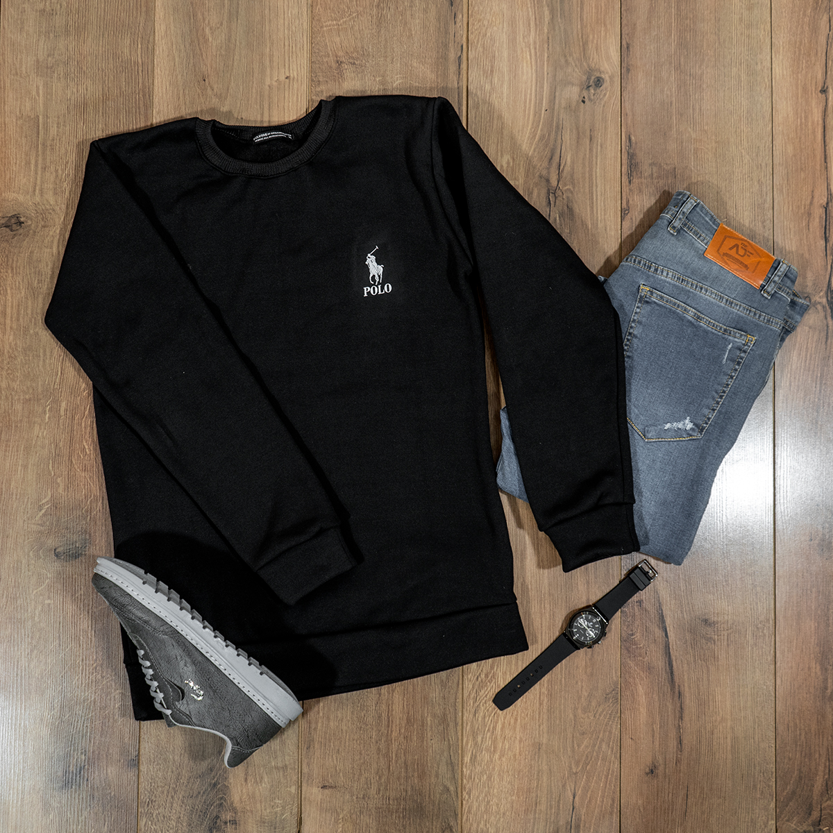 دورس polo مشکی مردانه مدل kosha