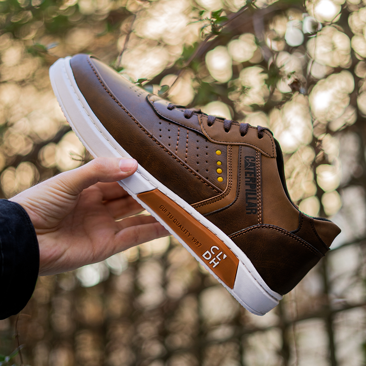 کفش تخت قهوه ای مردانه مدلRanvi