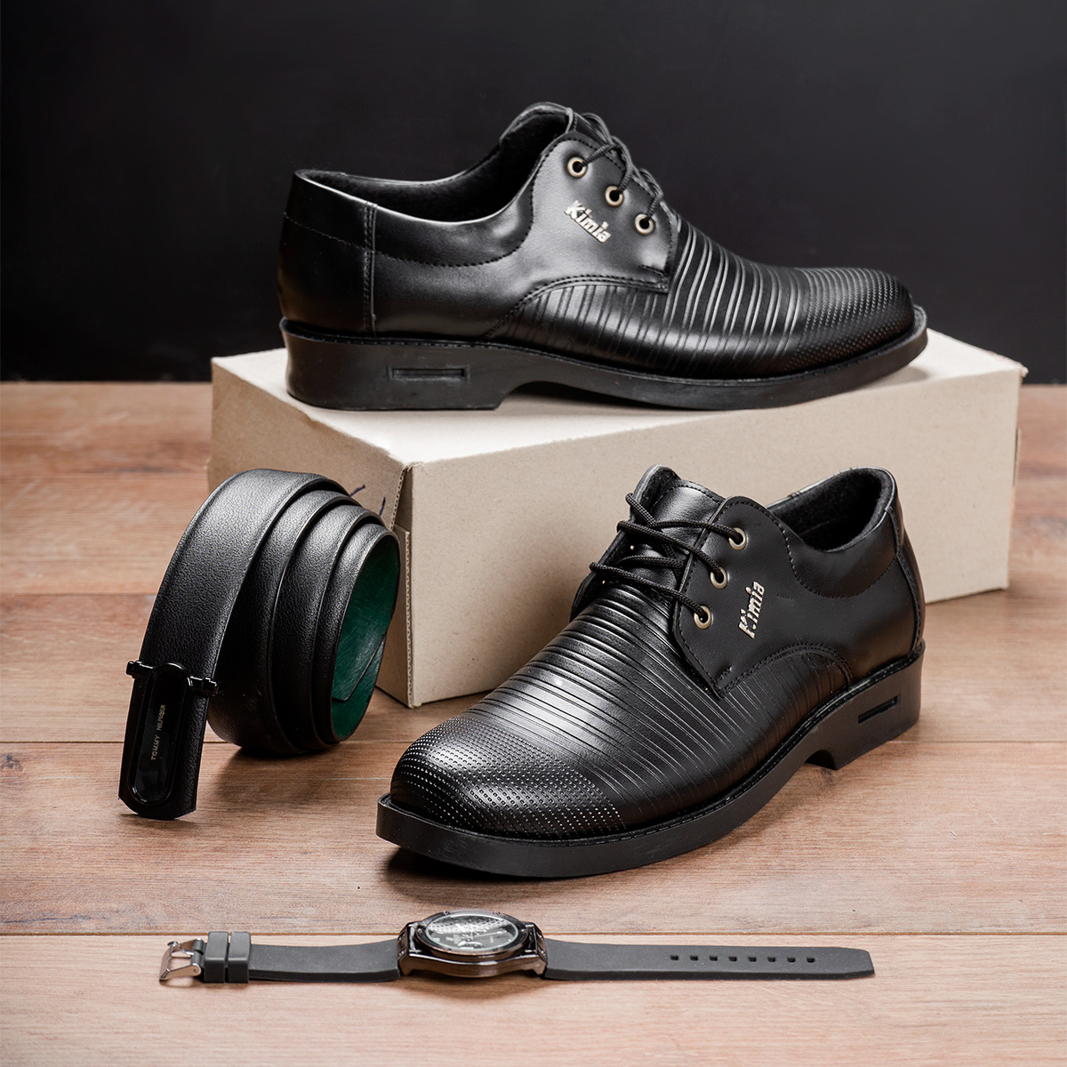 کفش رسمی مردانه خطی مدل classic