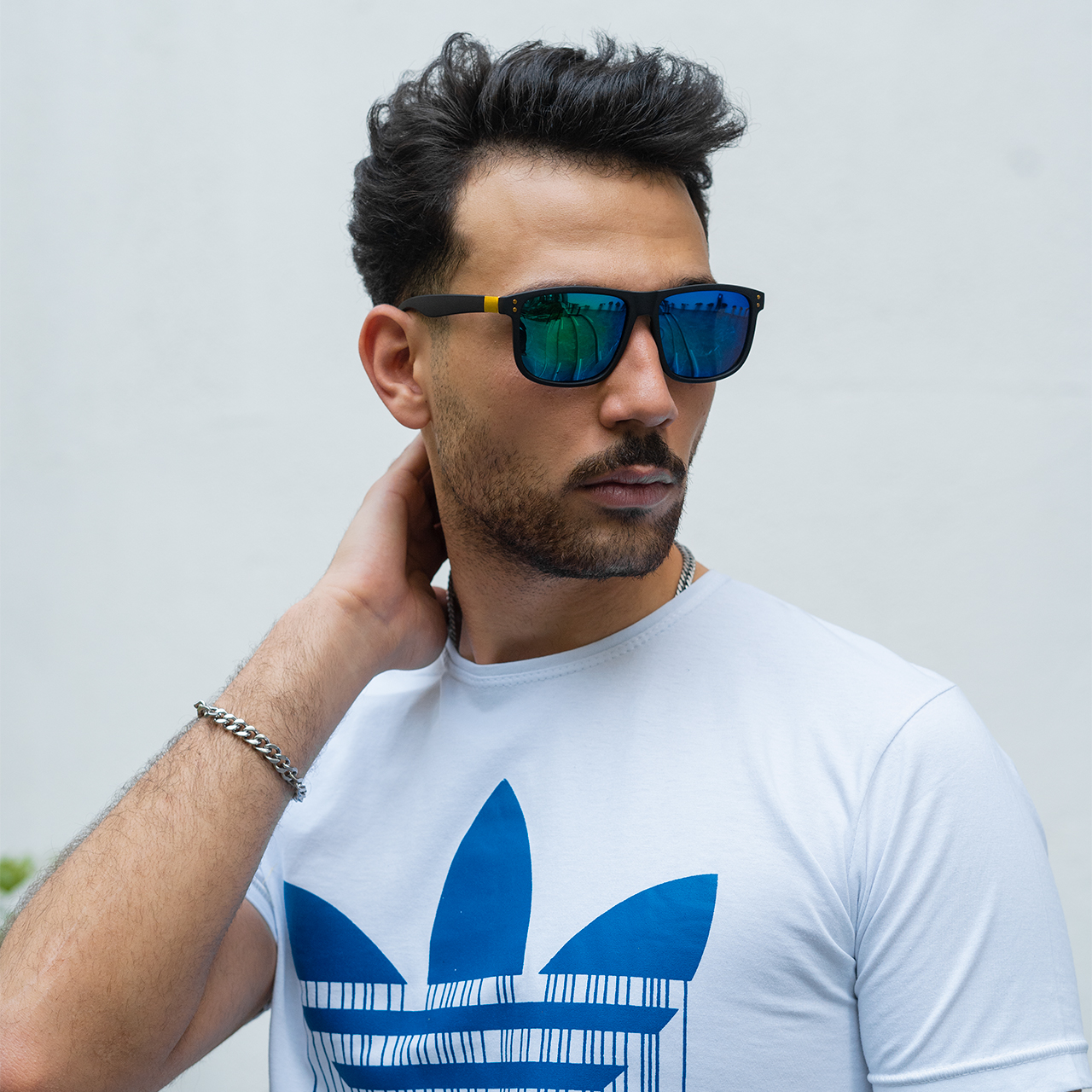 عینک آفتابی آینه ای سبز مدل A70