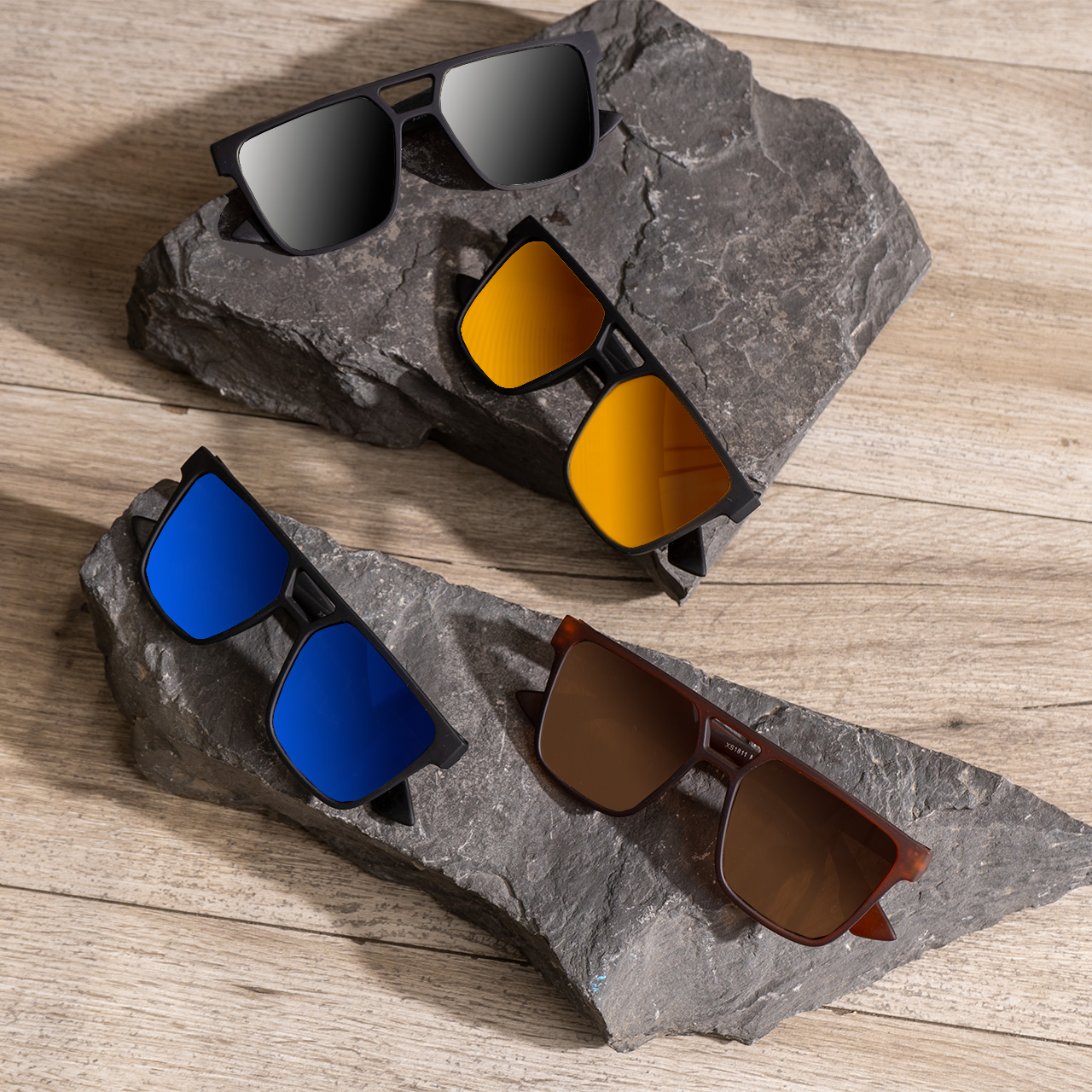 عینک آفتابی زرد مدل A42