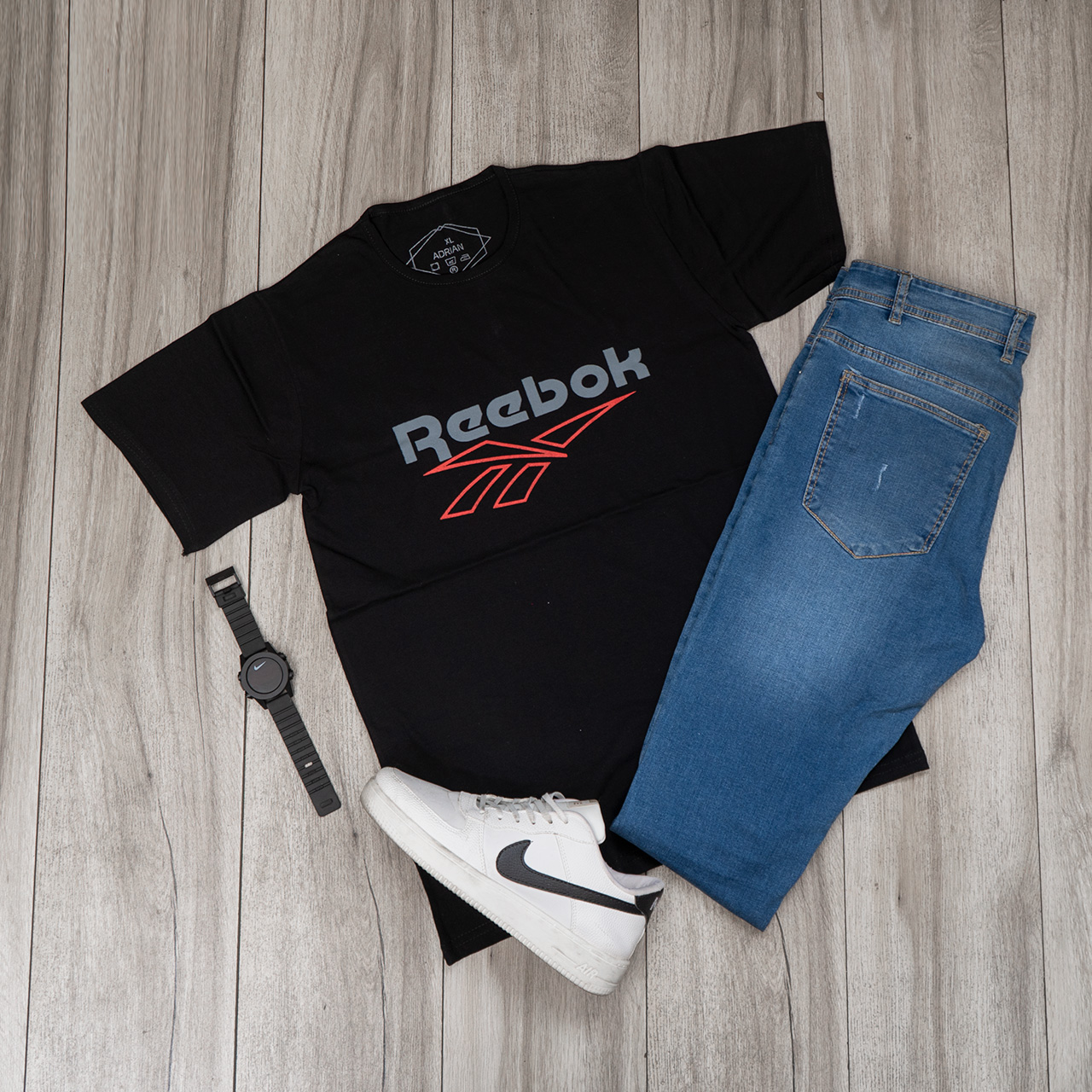 تیشرت (T) مردانه مشکی مدل Reebok