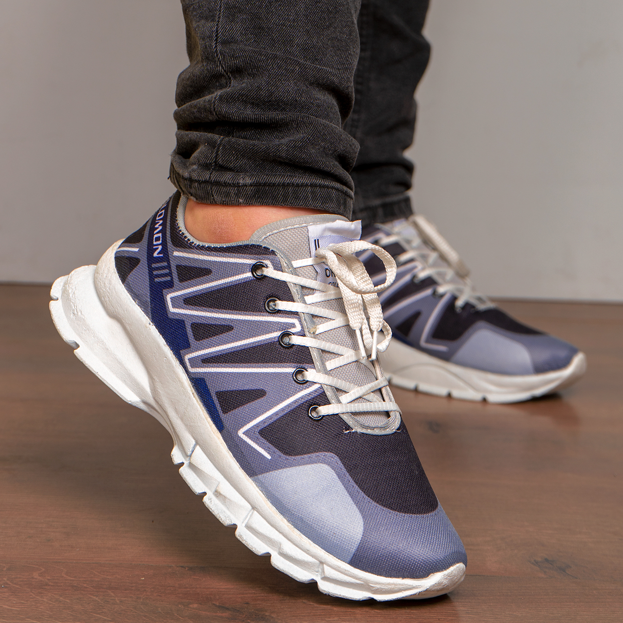 کفش ورزشی Salomon مردانه طوسی روشن مشکی مدلPadra