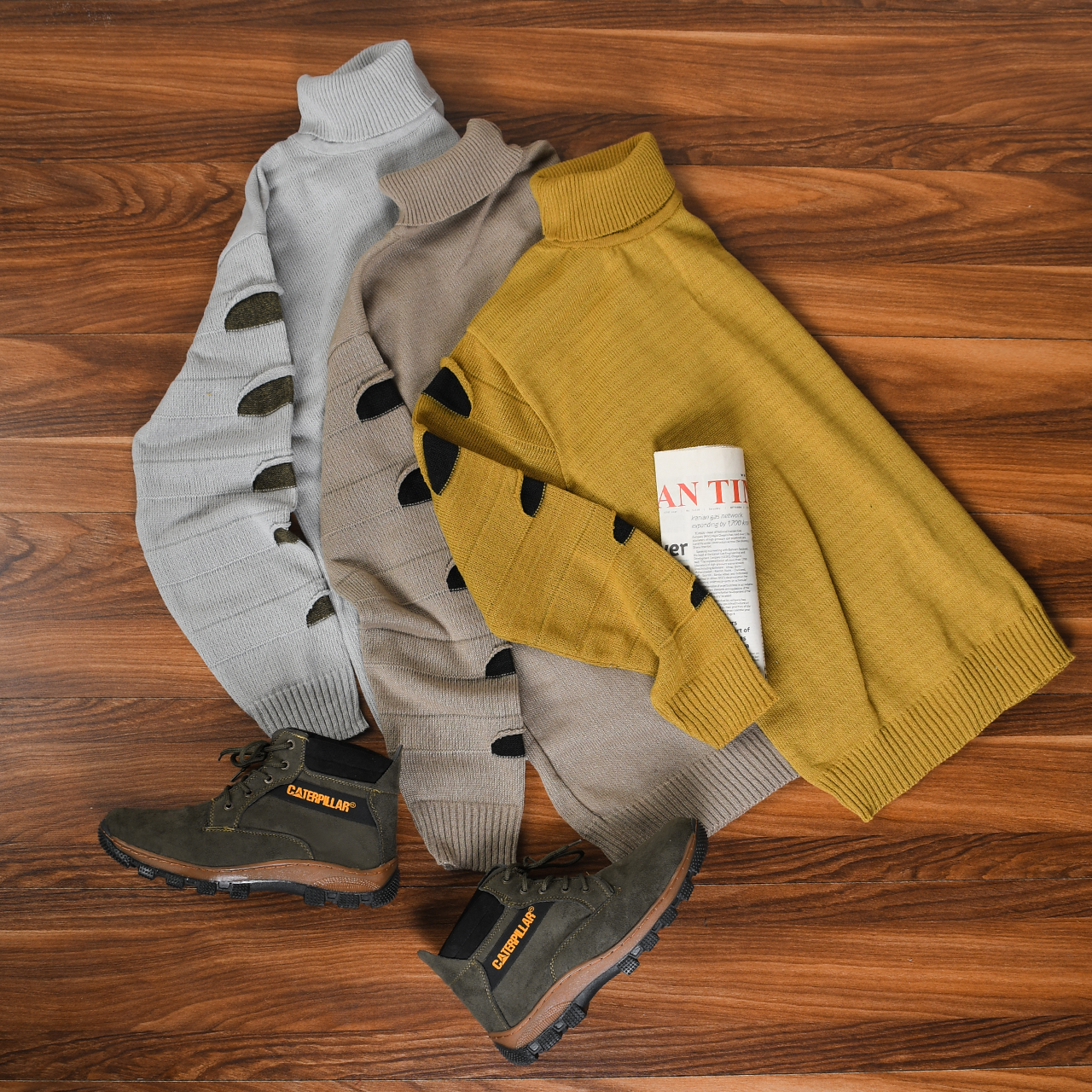 پلیوریقه اسکی سفید مشکی مردانه مدلQ10