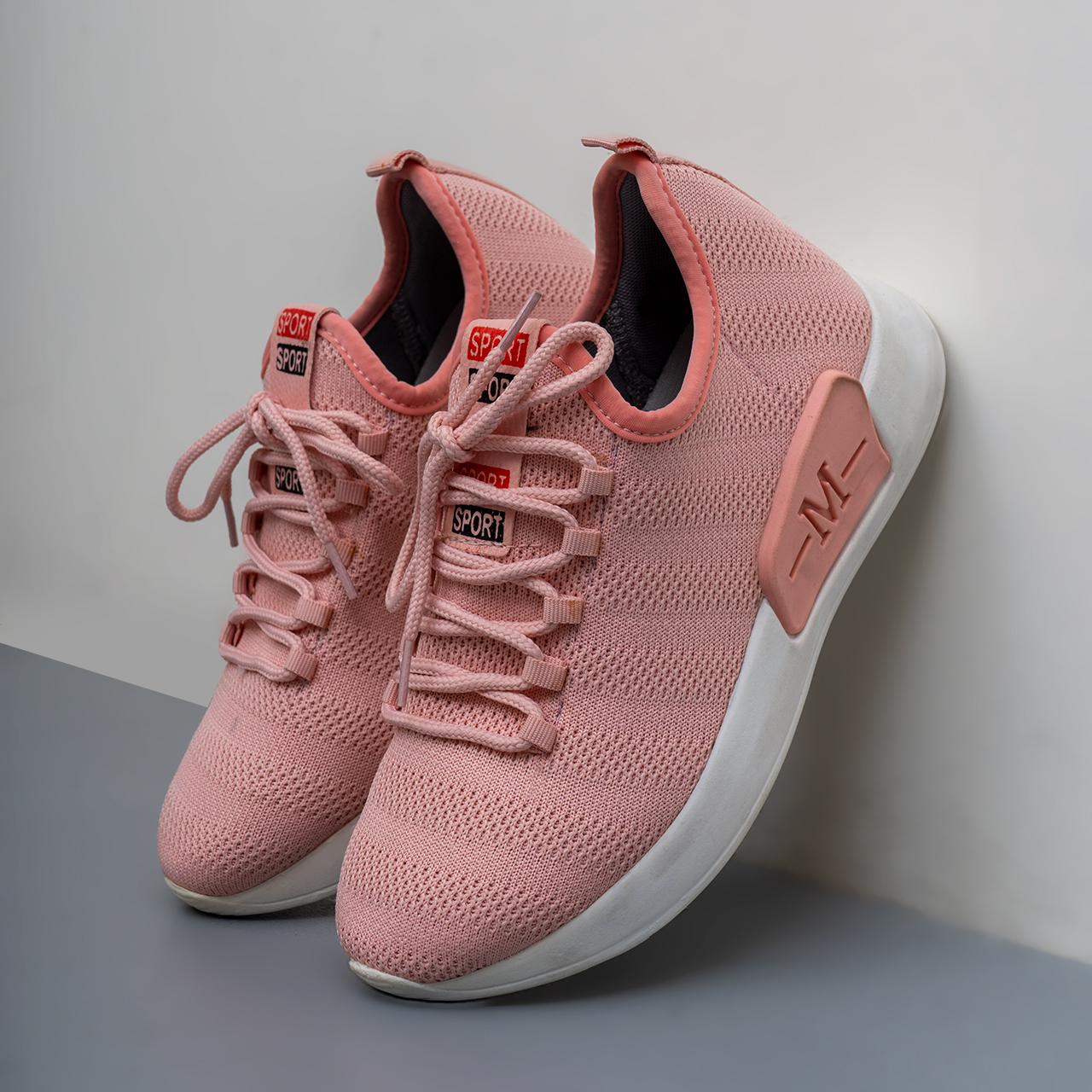 کفش ورزشی صورتی دخترانه مدلX248