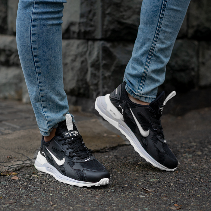 کفش ورزشی Air Max مشکی سفید مردانه مدل Rasin