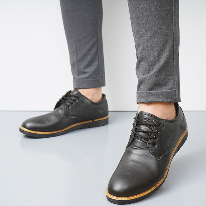 کفش ساق کوتاه مشکی مدل koten