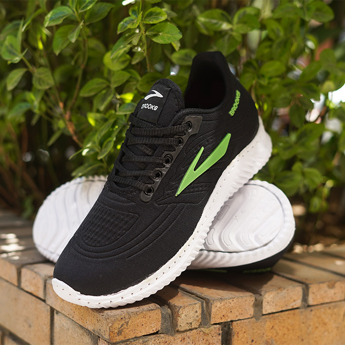 کفش ورزشی مشکی سبز مردانه مدل Tik