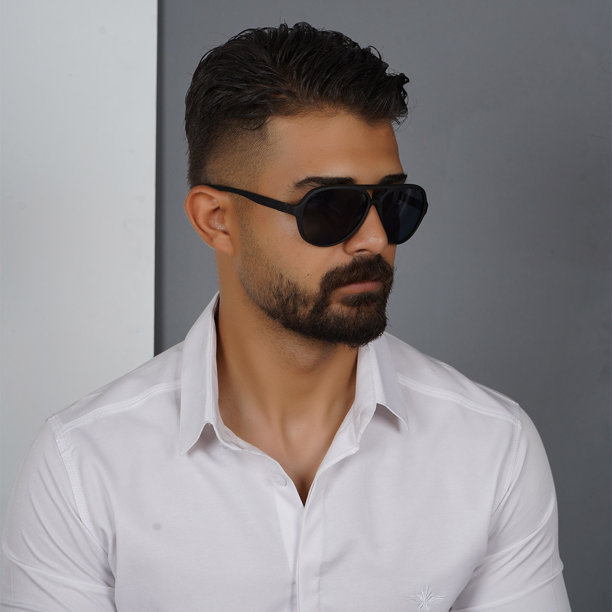 عینک مشکی مردانه مدل Aras