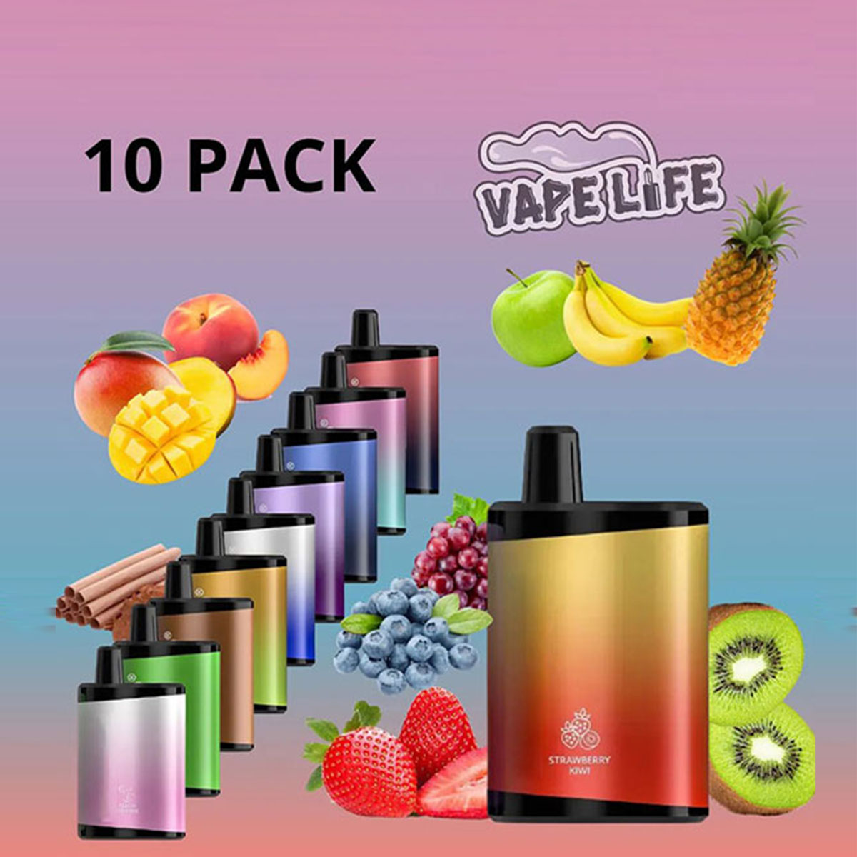 پاد 4000پاف با طعم هندوانه یخ