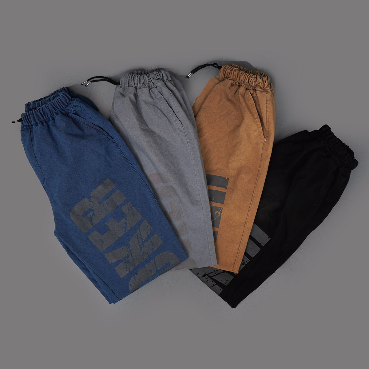 شلوار اسلش مردانه طوسی مدل JOKER