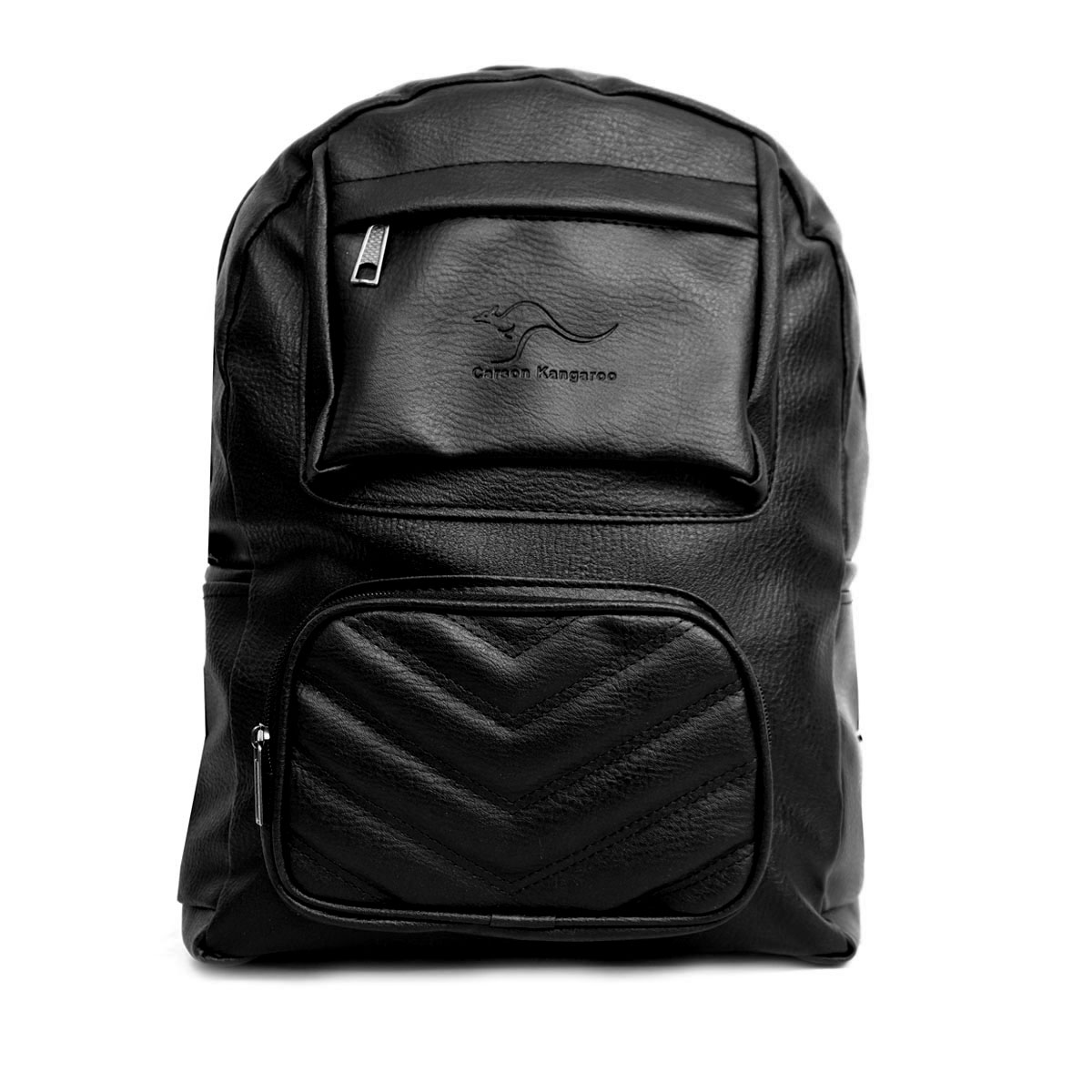 کوله پشتی چرم طرح کانگورو مدل Carson