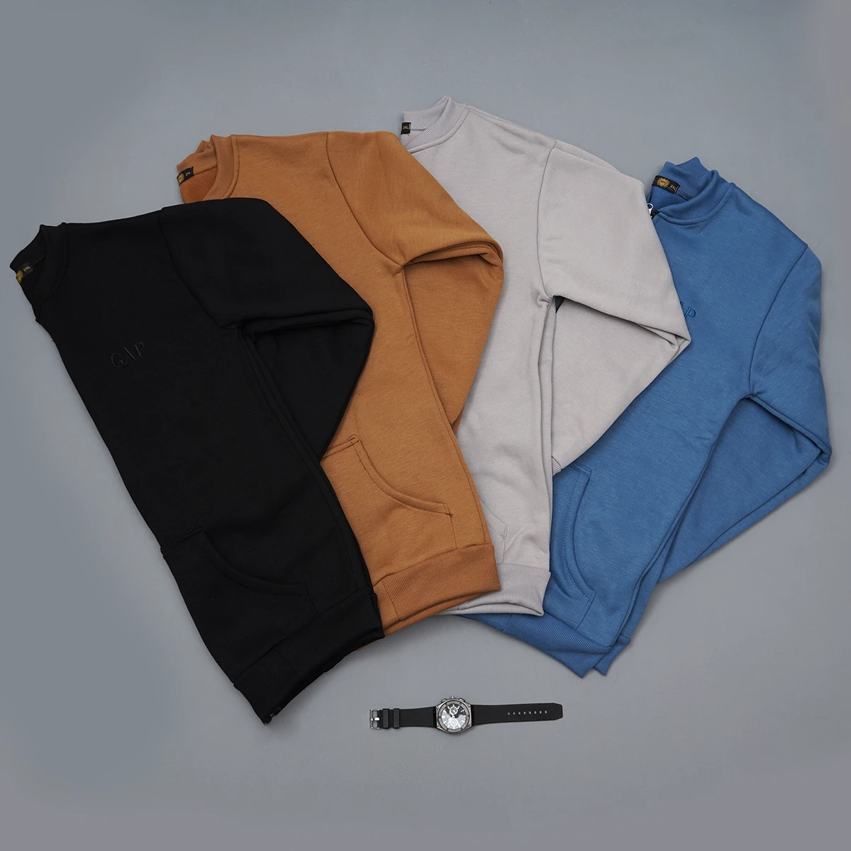 سوییشرت مردانه آبی مدل GAP