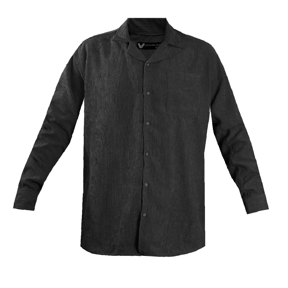 پیراهن مردانه کبریتی مشکی مدل Behtash