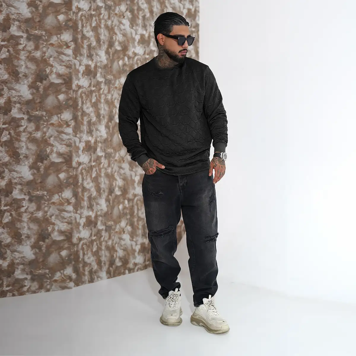 دورس مردانه مشکی مدل Ayaz