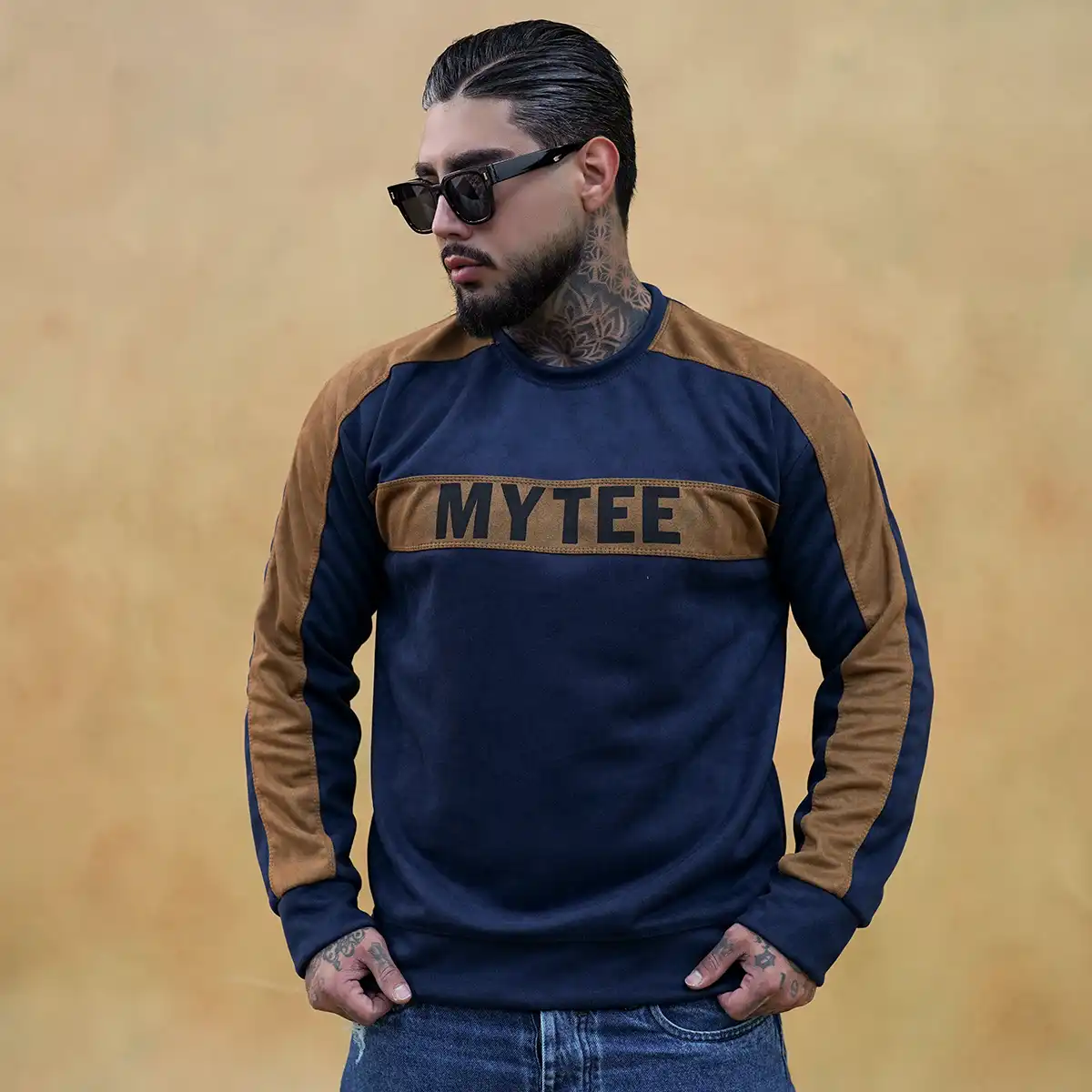 دورس مردانه سرمه ای قهوه‌ای مدل MYTEE