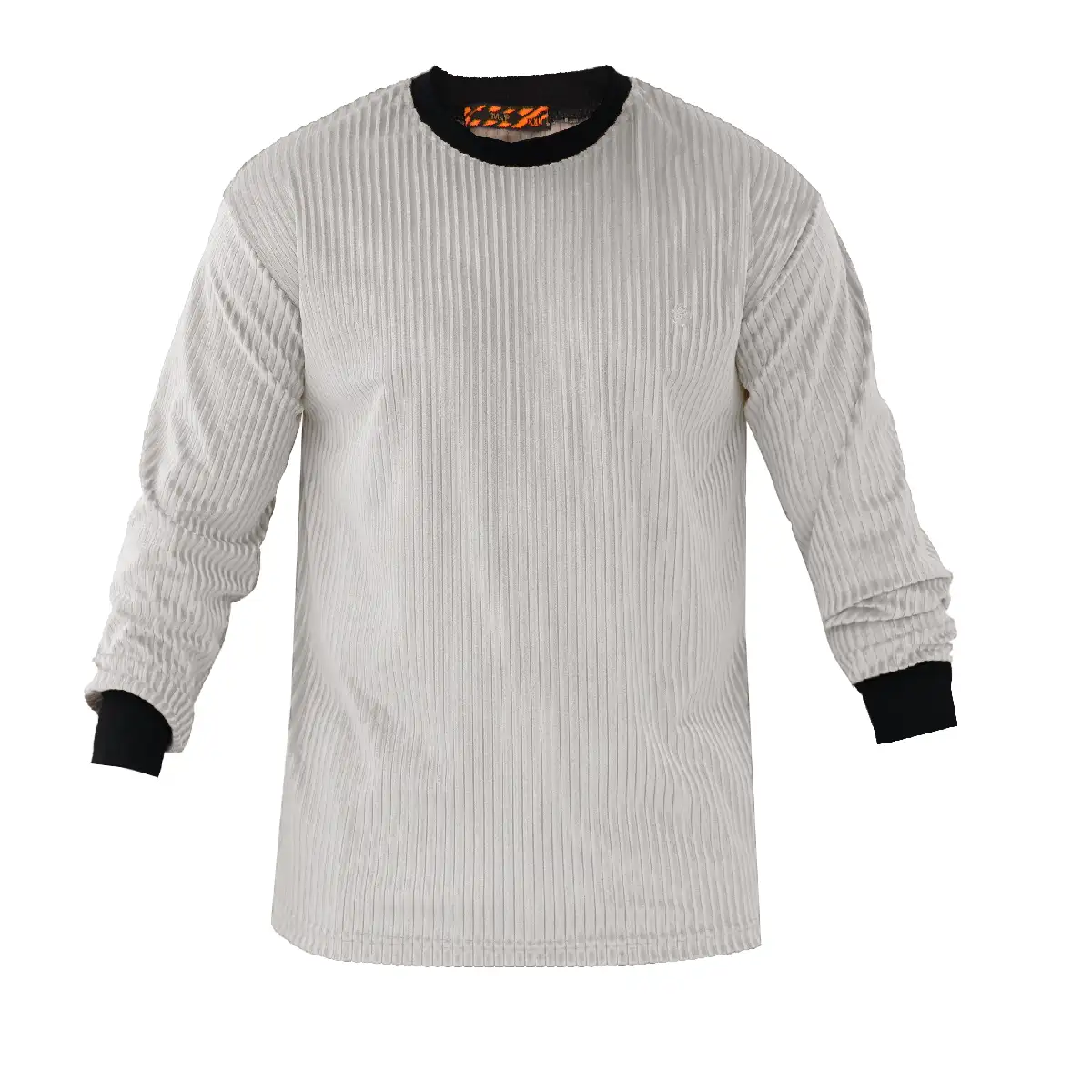 تیشرت آستین بلند سفید مردانه مدل Behrouz