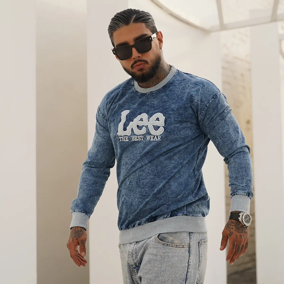 دورس مردانه آبی مدل Lee