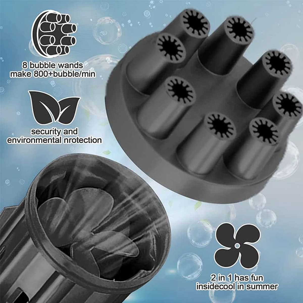 تفنگ حباب ساز BUBBLE GUN