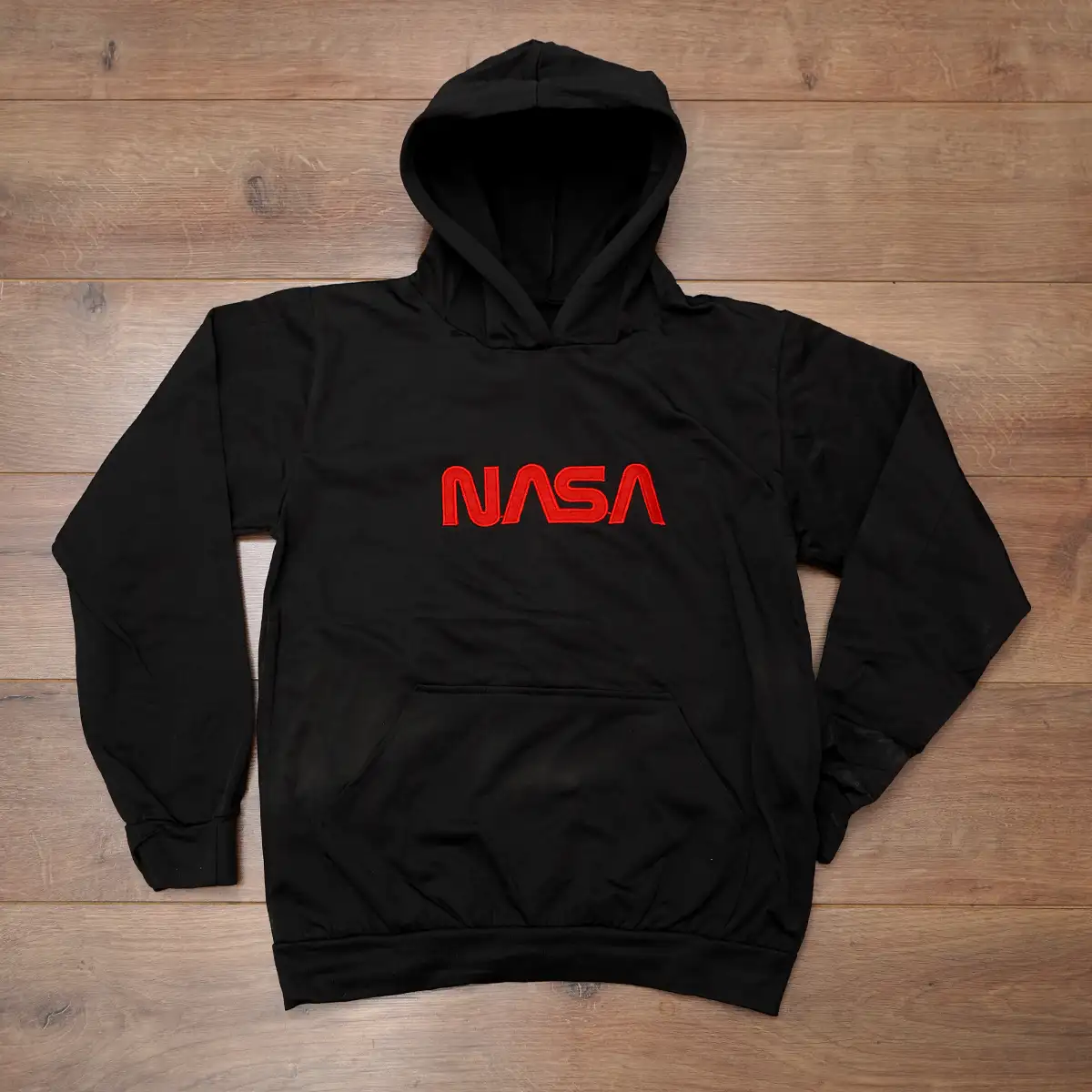 هودی مردانه مشکی ناسا مدل K 4