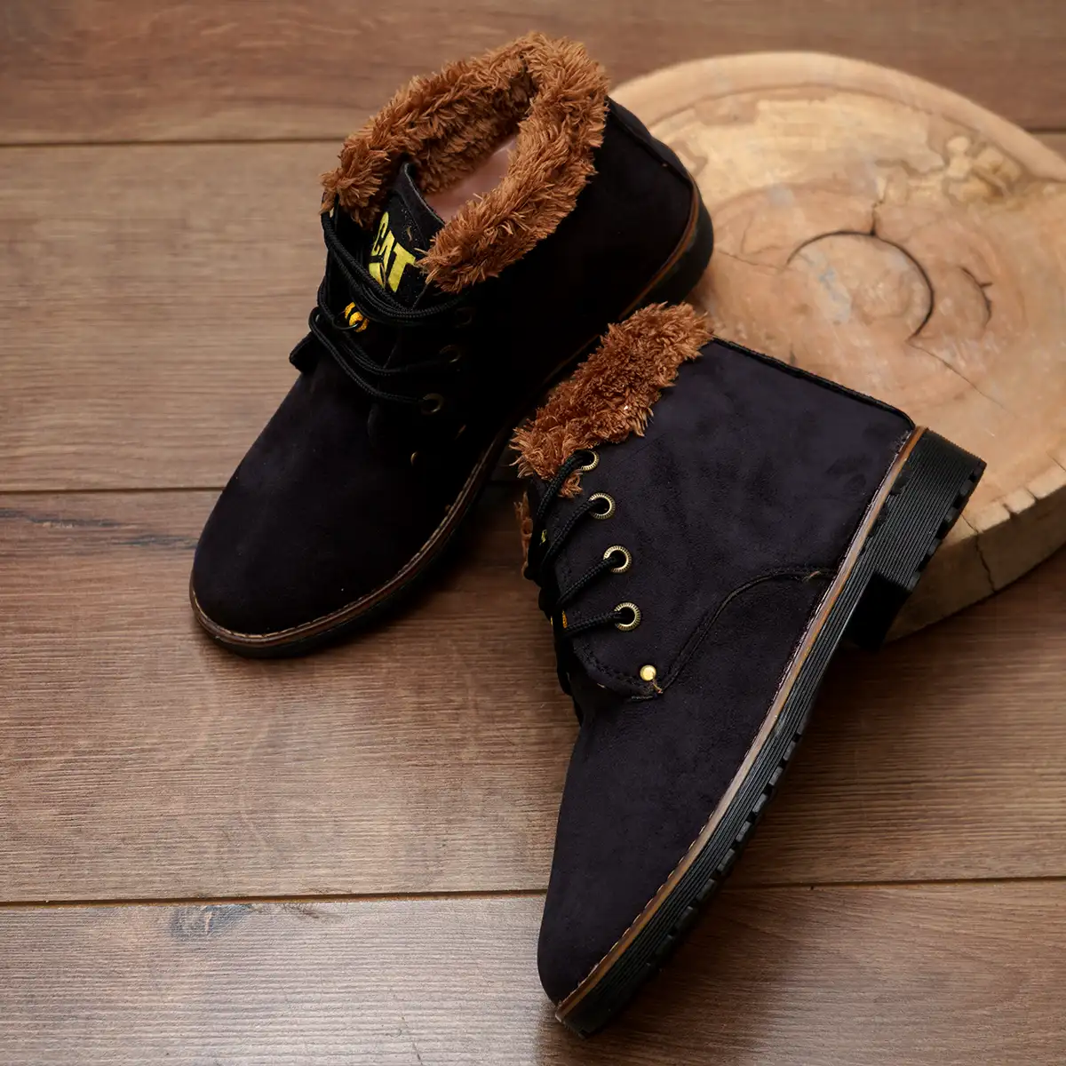 نیم بوت زنانه مشکی مدل K15