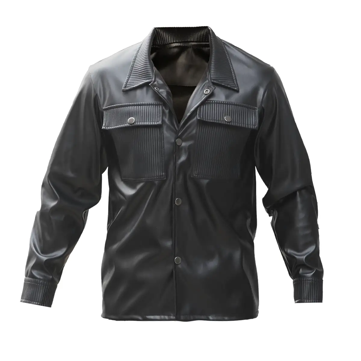 کاپشن چرم مدل sina