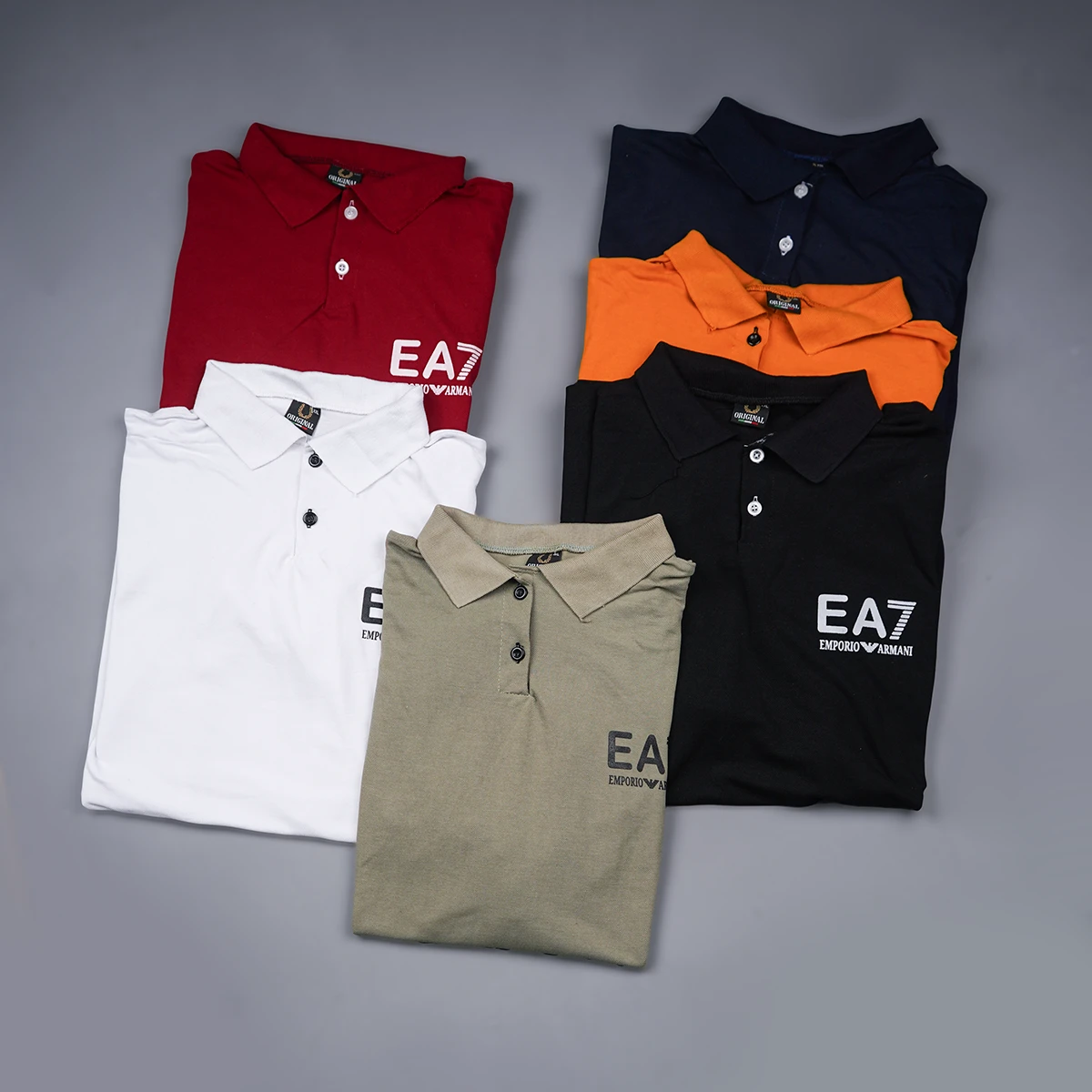 تیشرت سرمه ای مردانه EA7 مدل Nitan