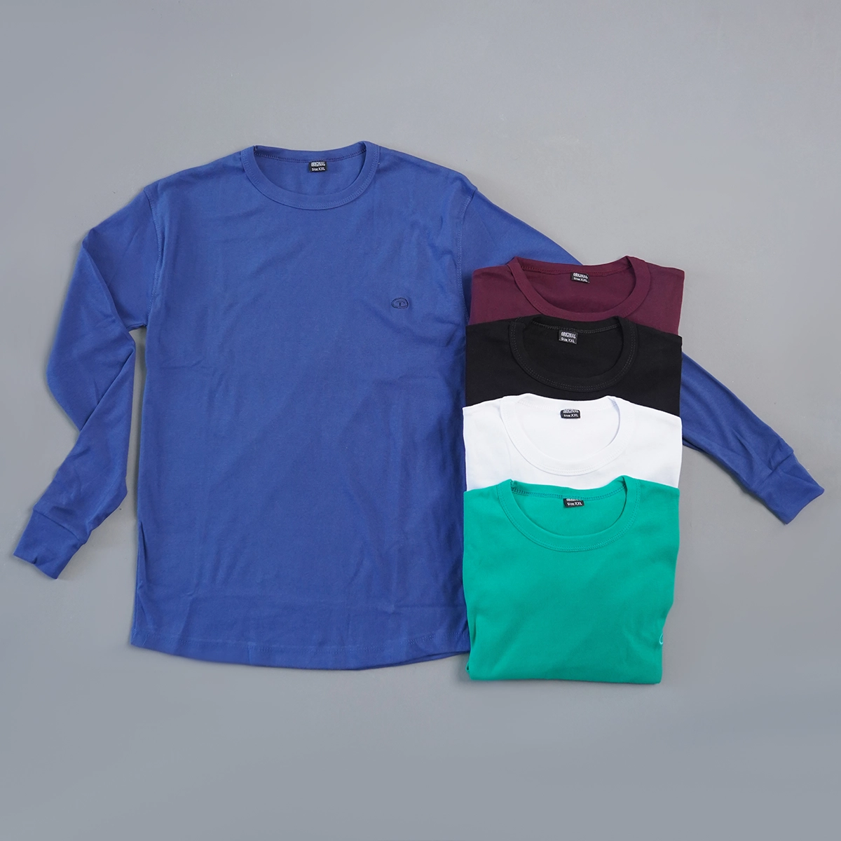 تیشرت مردانه آستین بلند مشکی مدل Tom Tailor