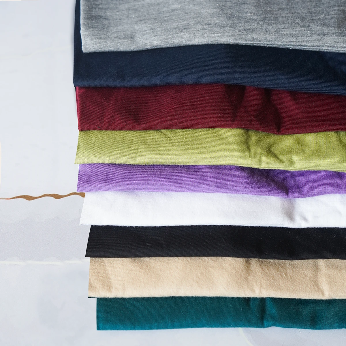 تیشرت ساده سبز کله غازی مردانه مدل Vala