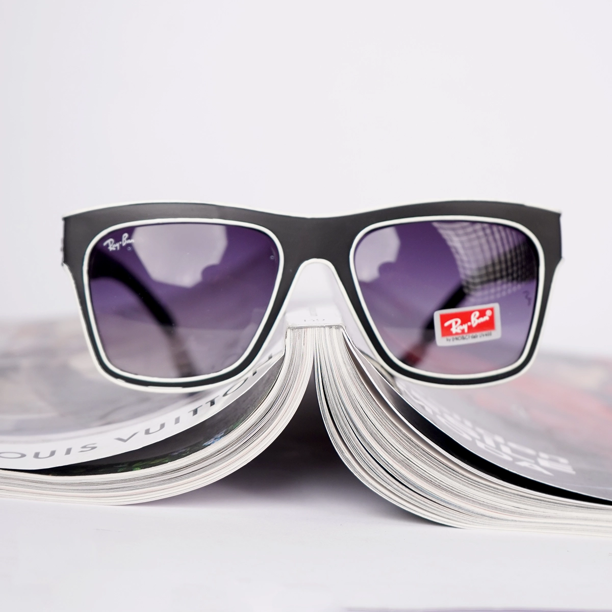 عینک آفتابی فریم مشکی مدل Tilda