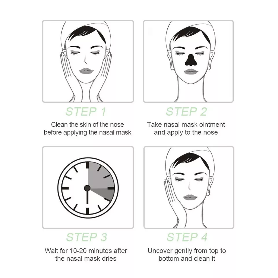 ماسک صورت ذغال مدل Sadoer